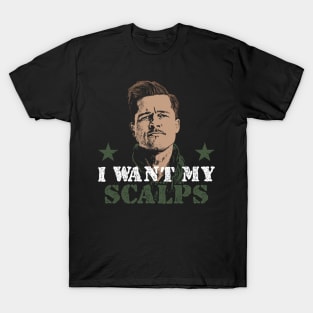 Inglourious Basterds I Want My Scalps T-Shirt